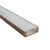 LED Profiel | Opbouw | 3 Meter | Zilver | voor LED strips tot 14mm | Aluminium