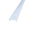 Plastic Cover voor LED Inbouw Stucprofiel – 28x13.8mm