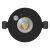 LED Inbouwspot – CCT-Switch – 6W – Zwart – Met Sensor – Odessa – 5 Jaar Garantie