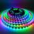 WS2812 Dreamcolor LED Strip - 5 Meter  - Losse Strip - 60 LEDs/m - Zwart - 5Volt - IP20