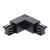 3-Fase - L-vorm - Connector - Zwart