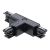 3-Fase - T-vorm - Interne connector - Links - Zwart