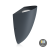 Wandlamp - daphnis - antraciet - 8w - white - switch - dimbaar