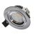 LED Inbouwspot - Warm Wit 3000k - slim-fit - 5w - dimbaar - Chroom