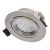 LED Inbouwspot - Warm Wit 2700k - slim-fit - 5w - dimbaar - Zilver