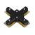 1-Fase Rails - X-vorm Connector - Zwart