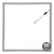 LED FRAME PANEEL | EDGE LIT | 60×60 | 40W | ZWART | CCT SWITCH | 5 Jaar garantie