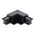 INBOUW 3-FASE | L-VORM CONNECTOR | INSIDE | ZWART