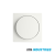 Centraalplaat Dimmerknop Enkelvoudig t.b.v. Indicatielamp E1 Mat Alpin Wit