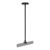 SPANNINGSRAIL OPHANGSYSTEEM | DRAADEIND | 50CM/100CM | ZWART | 2 STUKS