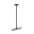SPANNINGSRAIL OPHANGSYSTEEM | DRAADEIND | 30CM/60CM | ZWART | 2 STUKS