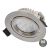 LED Inbouwspot – CCT-Switch – 6W – Zilver - Kantelbaar – Varda Slim-Fit – 5 Jaar Garantie