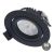 LED Inbouwspot – CCT-Switch – 6W – Zwart - Kantelbaar – Varda Slim-Fit – 5 Jaar Garantie