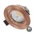 LED Inbouwspot – CCT-Switch – 6W – Koper - Kantelbaar – Varda Slim-Fit – 5 Jaar Garantie
