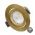 LED Inbouwspot – CCT-Switch – 6W – Messing – Kantelbaar - Varda Slim-Fit – 5 Jaar Garantie