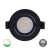LED INBOUWSPOT | MIRAN | SLIM-FIT | 5W/7W | D2W + CCT-SWITCH | ZWART
