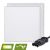 BACK-LIT LED PANEEL | EUROPA | 62X62CM | 30W | DIMBAAR | CCT-SWITCH | MET 3-SWP SNOER