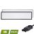 BACK-LIT LED PANEEL | EUROPA ZWART | 120X30CM | 30W | CCT-SWITCH | MET 3-SWP SNOER