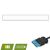 BACK-LIT LED PANEEL | PONTUS | 150X18CM | 30W | DALI | CCT-SWITCH | MET 5-SWP SNOER