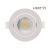 LIGHTVI | LED INBOUWSPOT | TURIN | SLIM-FIT | 4W/ 6W | DIM | WIT | CCT-SWITCH