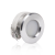 Mini LED Inbouwspot | Warm Wit 2700K | Zilver | Ø28mm | 230V Plug & Play (Geen Trafo Nodig) | IP44