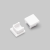 End - cap - zonder - kabelopening - wit - smart - 10mm - (2 - stuks)