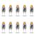 10x LED G4 - COB Warm wit licht 2700k - 1,5W vervangt 15W - Dimbaar (Voordeelverpakking)