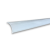 Plastic cover voor LED Profiel Opbouw – 35mm x 15mm