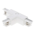 3-Fase - T-vorm - Interne connector - Links - Wit