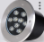 LED Grondspot - Koud Wit 3000k - 9W – Waterdichte Buitenlamp voor Tuin & Padverlichting