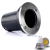Ronde Grondspot Ø120mm – GU10 Inbouw – IP65 – RVS