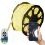 LED Strip Warm wit - 10 meter in een ROL - 220V - 2835SMD - 180L/M - IP65 - Met Wifi App + IR 23 knops afstandsbediening