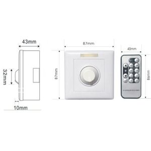 1-10V LED Dimmer met afstandsbediening