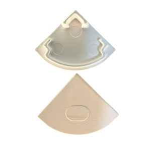 LED Profiel | Eindkap | Voor 15.61x15.61mm hoekprofiel