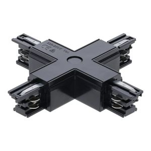 3-Fase - X-vorm connector - Zwart