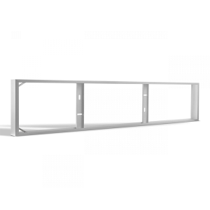 Opbouwframe - | - 150x30 - | - wit - | - voor - back- - en - side-lit - panelen