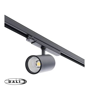 DALI 3-FASE RAILSPOT | ROSALIN | 10W-20W-30W | ZWART | DIMBAAR | CCT