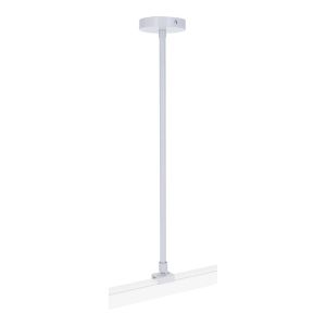 SPANNINGSRAIL OPHANGSYSTEEM | DRAADEIND | 50CM/100CM | WIT | 2 STUKS