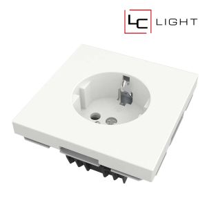 LC-LIGHT | WANDCONTACTDOOS | RA | WIT