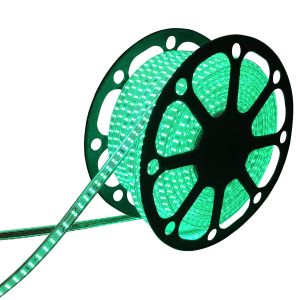 LED Strip Groen - 10 meter in een ROL - 220V - 2835SMD - 180L/M - IP65