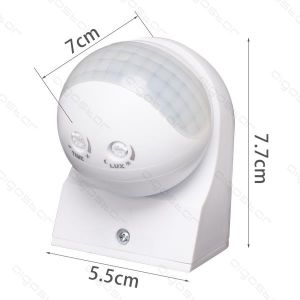LED Bewegingssensor Inbouw - Pir Infrarood - 230V (Max 1200W)