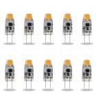 10x LED G4 - COB Warm wit licht 2700k - 1,5W vervangt 15W - Dimbaar (Voordeelverpakking)